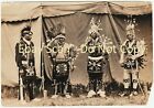 Indiens amérindiens en tablier habillé complet etc c 1900-1910 RARE - Photo d'origine -