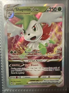 Pokemon TCG Holo Shaymin VSTAR 014/172 Ultra Rare Brilliant Stars Sword & Shield - Picture 1 of 1
