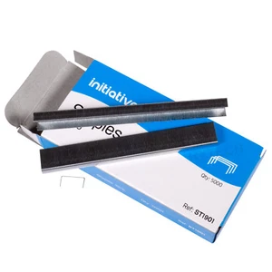 5000 Initiative Full Strip 26/6 Metal Staples For Staplers Office Home Work Box - Picture 1 of 4