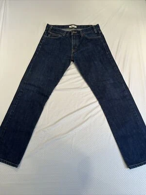 Pantalones de mezclilla LEVIS 606 para hombre 32x32 1966 súper ajustados naranja lengüeta grande E lavado oscuro Foto 1 de 4