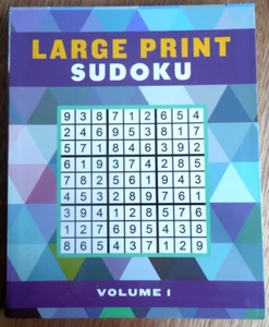 NEW Large Print Sudoku Volume 1 by Editors of Thunder Bay Press (2020 Paperback) - Imagen 1 de 6