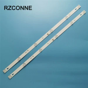 2pcs Bande LED pour TCL TOT_32D2900 2X6 3030C 6S1P 32HR330M06A5 32HB5426 32L2600 - Photo 1/5