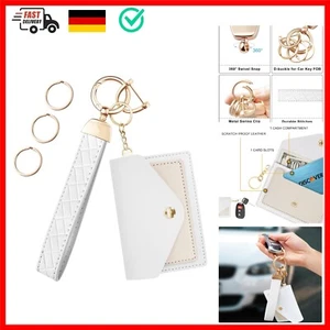 HecticCore Schlüsselanhänger Damen, Mini Geldbörse Schlüsselanhänger mit Kart... - Bild 1 von 9