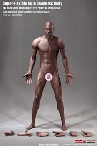Phicen 1/6 Seamless Male Black Body Model Figure Toy TBLeague PL2018-M36 - Picture 1 of 4