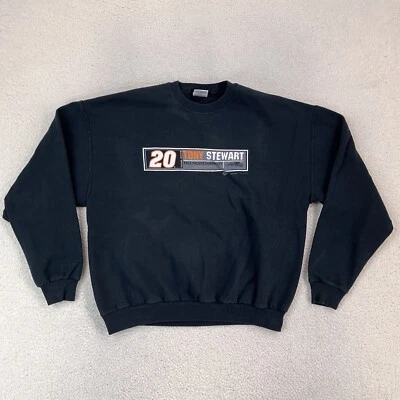 Suéter Tony Stewart Para Hombres Extra Grande Negro Pullover Sudadera Ganadores Círculo Foto 1 de 4