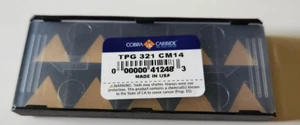 TPG 321 | CARBIDE TURNING INSERTS | USA | COATED| QTY: 10 - Picture 1 of 3