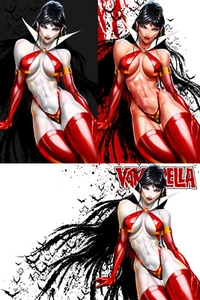 VAMPIRELLA #1 Jamie Tyndall TRIO SET - Wrap-around - LTD 250 & 150 - Picture 1 of 1