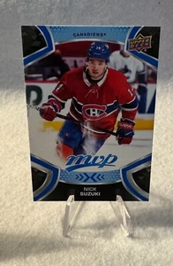 2021-22 Upper Deck MVP - Blue #87 Nick Suzuki Montreal Canadiens - Picture 1 of 2