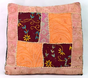 Indien Beautiful Vintage style Patchwork Cushion Cover Bedroom Décor. i17-296 - Picture 1 of 7