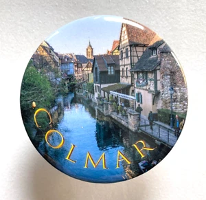 Colmar, Kühlschrankmagnet, Rund, Souvenir. Made in Germany ! # MA5013 - Picture 1 of 6
