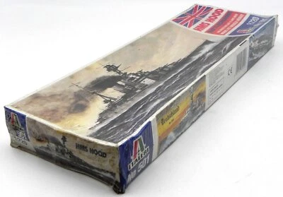 Italeri HMS Hood Battlecruiser n. 501 plastic kit 1/720 MIB MISB NRFB war ship - Immagine 1 di 4
