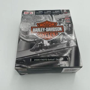 Neu im Karton MAISTO HARLEY DAVIDSON 2000 FXSTD Softail Deuce MOTORRADMODELL - Bild 1 von 5
