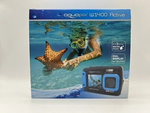 Easypix Aquapix W1400 fotocamera subacquea - blu attivo - Foto 1 di 4
