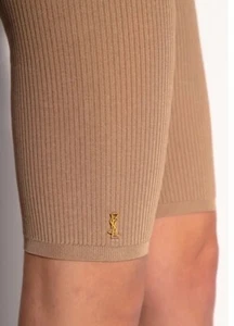 SAINT LAURENT Rib Knit Shorts Size Large Brand New Genuine RRP£470 #W10 - Picture 1 of 7