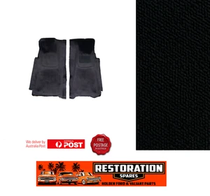 LH DRIVE CHEV CORVETTE C3 1968- 1982 MOULDED BLACK LOOP CARPET - Picture 1 of 4