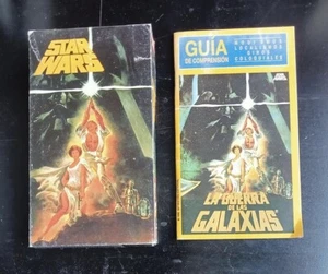 VHS Star Wars y librito guia de comprension la guerra de las galaxias - Imagen 1 de 4