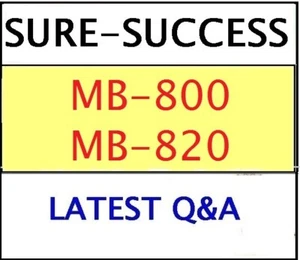 MB-800 MB-820 PRÜFUNG Q&A NEUESTE 2025! - Bild 1 von 1