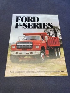 1983 Ford F-Series big truck dealer sales brochure F550 F650 Quick Ship - Picture 1 of 4