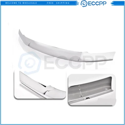Chrome Bug Deflector Fits 2017+ Ford F250 F350 Super Duty Foto 1 de 2