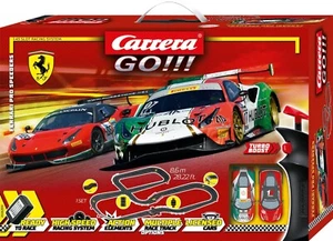 CARRERA GO - PISTA 1/43 COMPLETA - FERRARI PRO SPEEDERS - Foto 1 di 2
