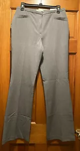 NWT Chicos Metro Wide Leg Ultimate Fit Pants Slacks Trousers Gray Sz .5 6 Small - Picture 1 of 11