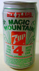 1986 12 Oz. Diet 7Up  Can ( Six Flags Magic Mountain Save $4 )   Bottom Opened!