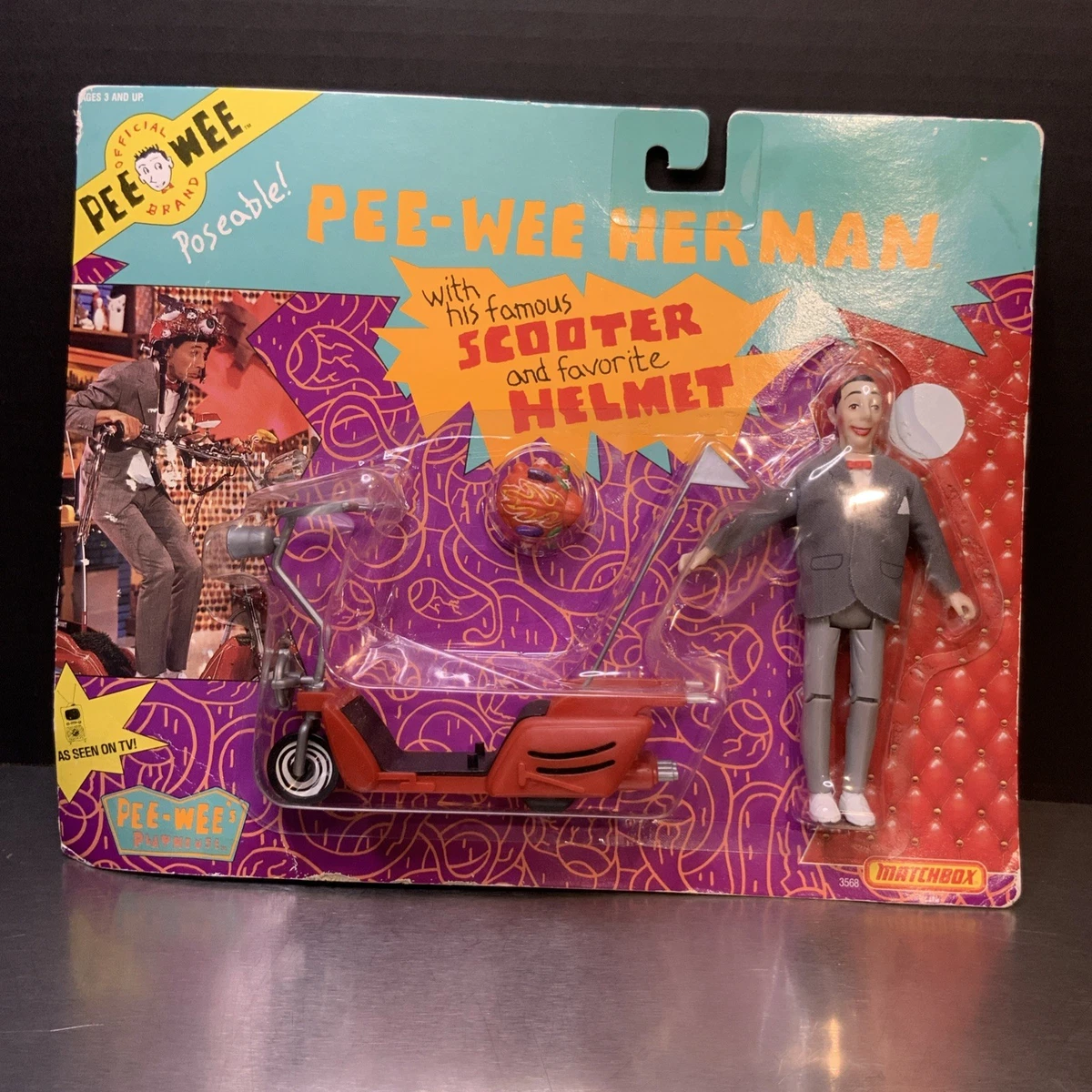 Matchbox Pee-wee Herman Cartoon & TV Character Action Figures for