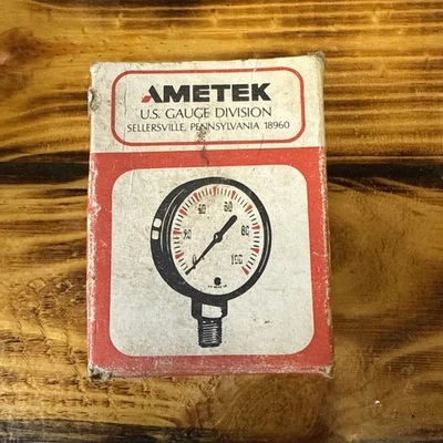 Amtek/US Gauge #45330 2" P500 1/4" LM 100# New Open Box - Image 1 of 4