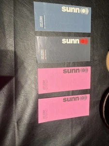 Vintage Lot Of 4 Sunn Sound Systems Retail Price Lists 1988 - Picture 1 of 7