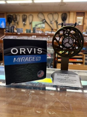 Carrete Orvis Mirage LT III Olive Fly Foto 1 de 2