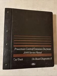 Ford 2000 Powertrain Control Emission Diagnosis Service Manual Car / Truck OBDII - Bild 1 von 6