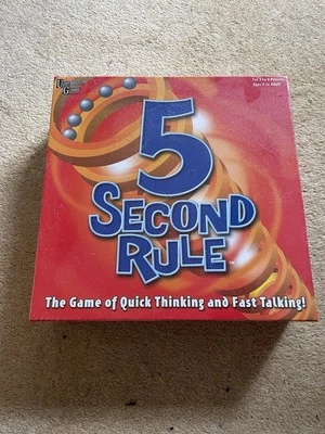 Brand New University Games 5 Second Rule Board Game - BOX-04475 - Image 1 of 2