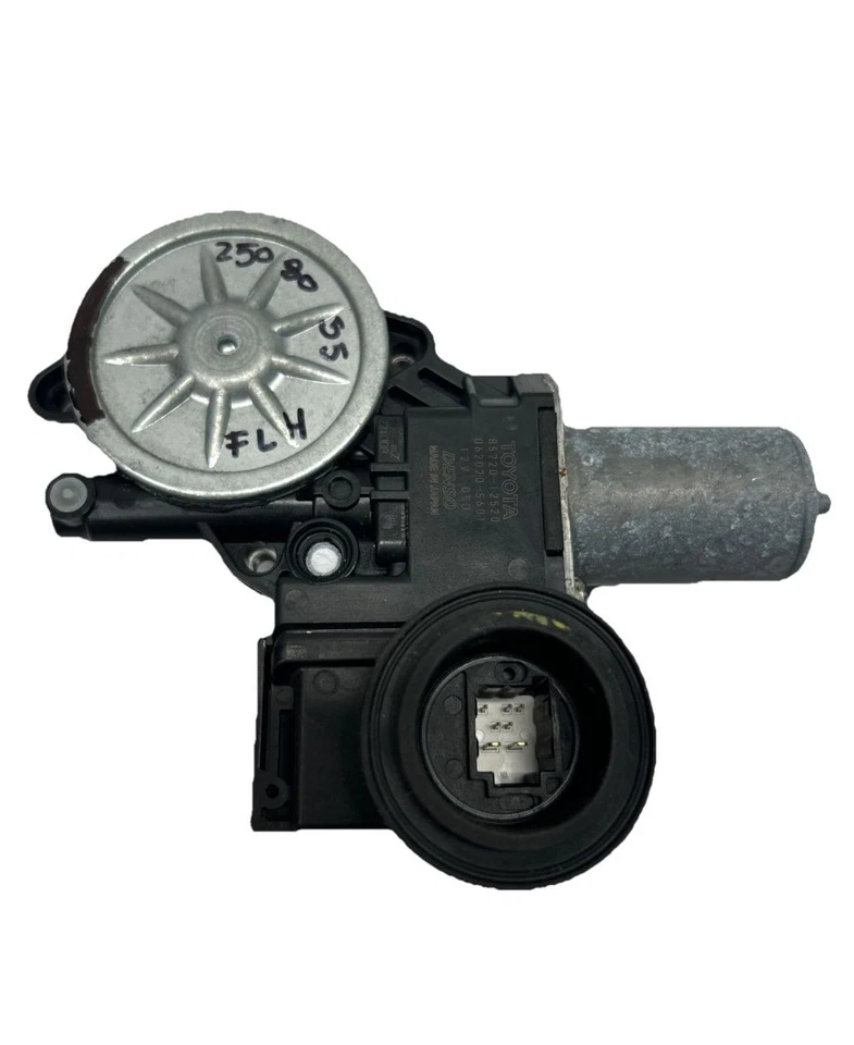 Motor de ventana delantero izquierdo Toyota Corolla 19 a 24 montaje lateral conductor OEM 8572012520 Foto 1 de 4