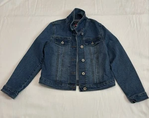 Childrens Place Denim Girls Jacket Size Large 10/12 - Picture 1 of 7