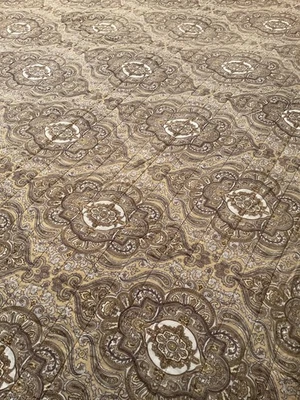 Ralph Lauren Colchester Paisley/Medallion King Cotton Reversible Stripes Quilt - Image 1 of 4