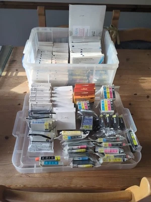 Job Lot Epson Ink Cartridges Compatible & Original Approx 150 - Image 1 of 4