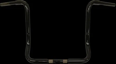 Black 1.25 Touring Ape Hanger Handlebar 14 Rise HD Tri Glide Ultra 09-22 — 第 1/3 张图片