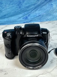 Samsung WB Series WB2100 16.3MP Digital Camera - Black  (E16) - Picture 1 of 8