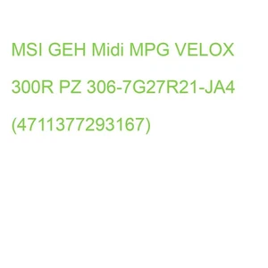 MSI GEH Midi MPG VELOX 300R PZ 306-7G27R21-JA4 (4711377293167) - Bild 1 von 2