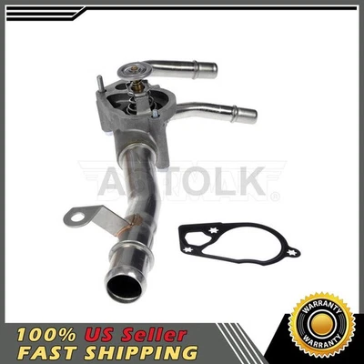 Carcasa termostato refrigerante motor Dorman compatible con Chevrolet Traverse 2009 2010 2011 Foto 1 de 4