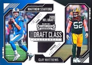 Matthew Stafford & Clay Matthews 2024 Panini Contenders Historic Draft Class #24 - Picture 1 of 1