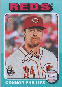 2024 Topps Heritage High Number Aqua - #674 Connor Phillips (RC) - Foto 1 di 2
