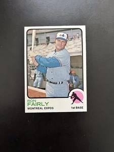 Topps baseball 1973 Ron Fairly Montreal Expos Excellent Condition. #125 - Picture 1 of 2
