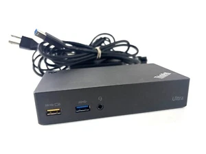 Lenovo ORIGINAL OEM 40A80045US ThinkPad USB 3.0 Ultra Dock USB 2.0, HDMI, Dport - Imagen 1 de 4
