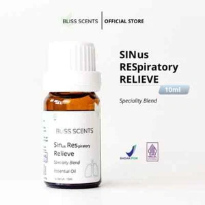 BLISS SCENTS Sinus Respiratory Relieve Essential Oil Blends Aromatherapy - Picture 1 of 5