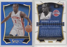 2013-14 Panini Select Blue Prizm /49 Rodney Stuckey #47