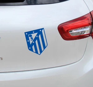 Vinilo #1118# ESCUDO ATLETICO DE MADRID AÑOS 2000 pegatinas coche moto cascos - Foto 1 di 2