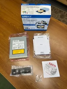 LiteOn 16x Internal DVD +R/RW Rewriter Double Layer 8.5 GB 4 Hours Video, W/ Box - Picture 1 of 12