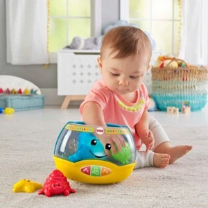 Juguete sensorial infantil Fisher Price con castillo iluminado y amigos acuáticos NUEVO UK - Imagen 1 de 8