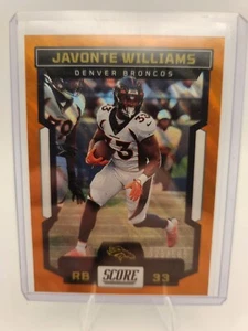 2023 Score - Javonte Williams #73 Lava /565 - Picture 1 of 2